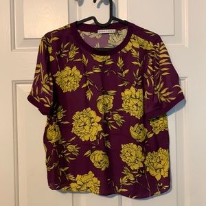 Alice + Olivia cropped blouse